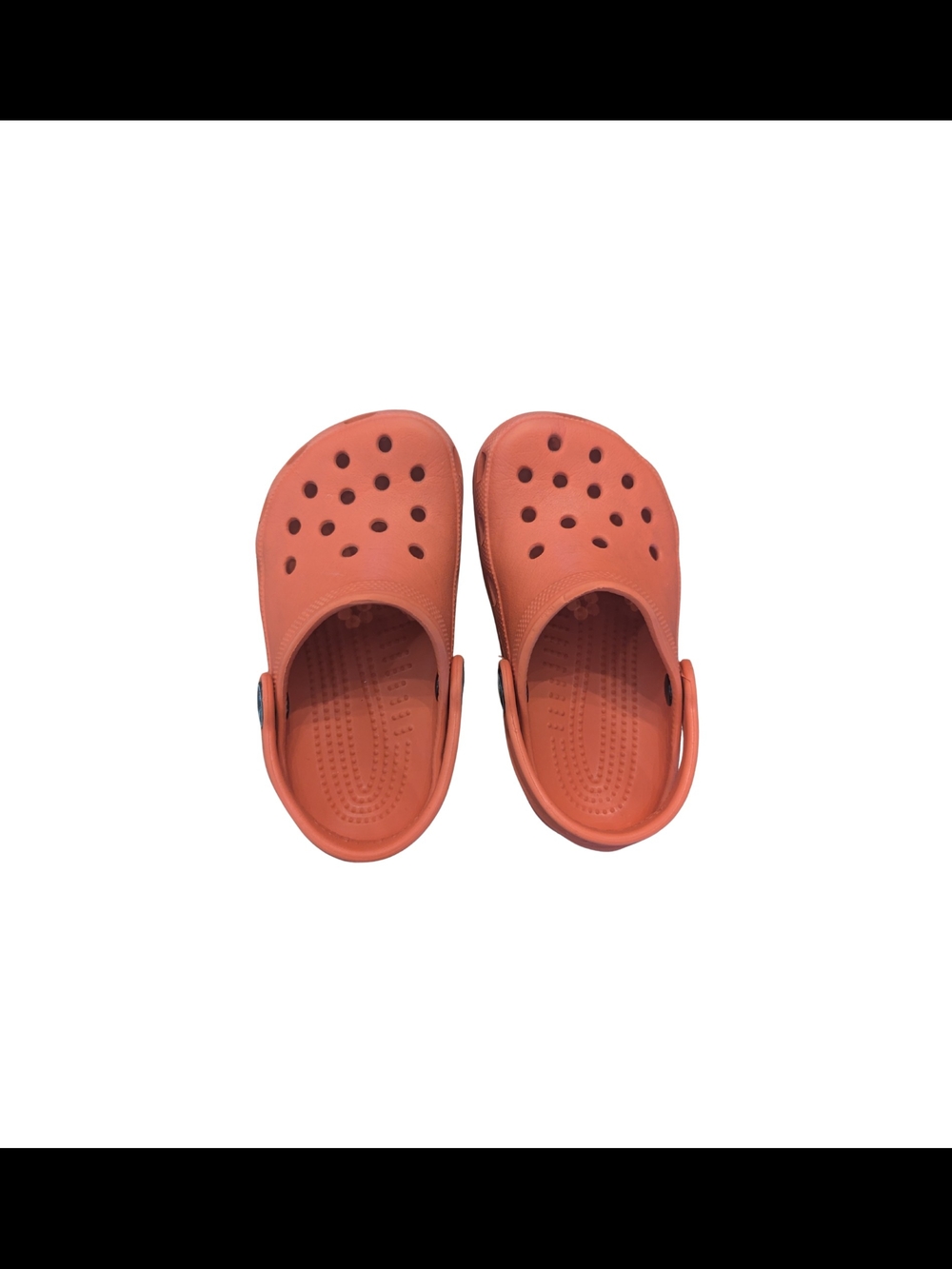 EUC Crocs Classic Toddler 6c 7c Clogs Orange